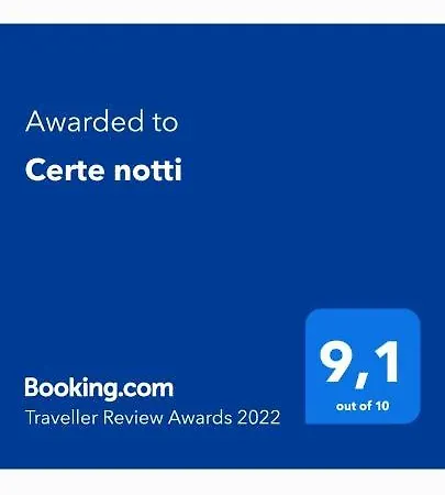 Apartment Certe Notti